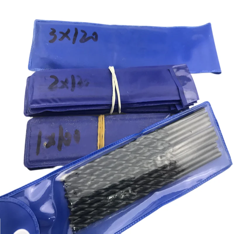Image 7: Foret nitridé allongé de 100/200/250/300 mm avec un diamètre de 0,5-16 mm, utilisé comme outil de perçage pour le bois et les tôles de fer
