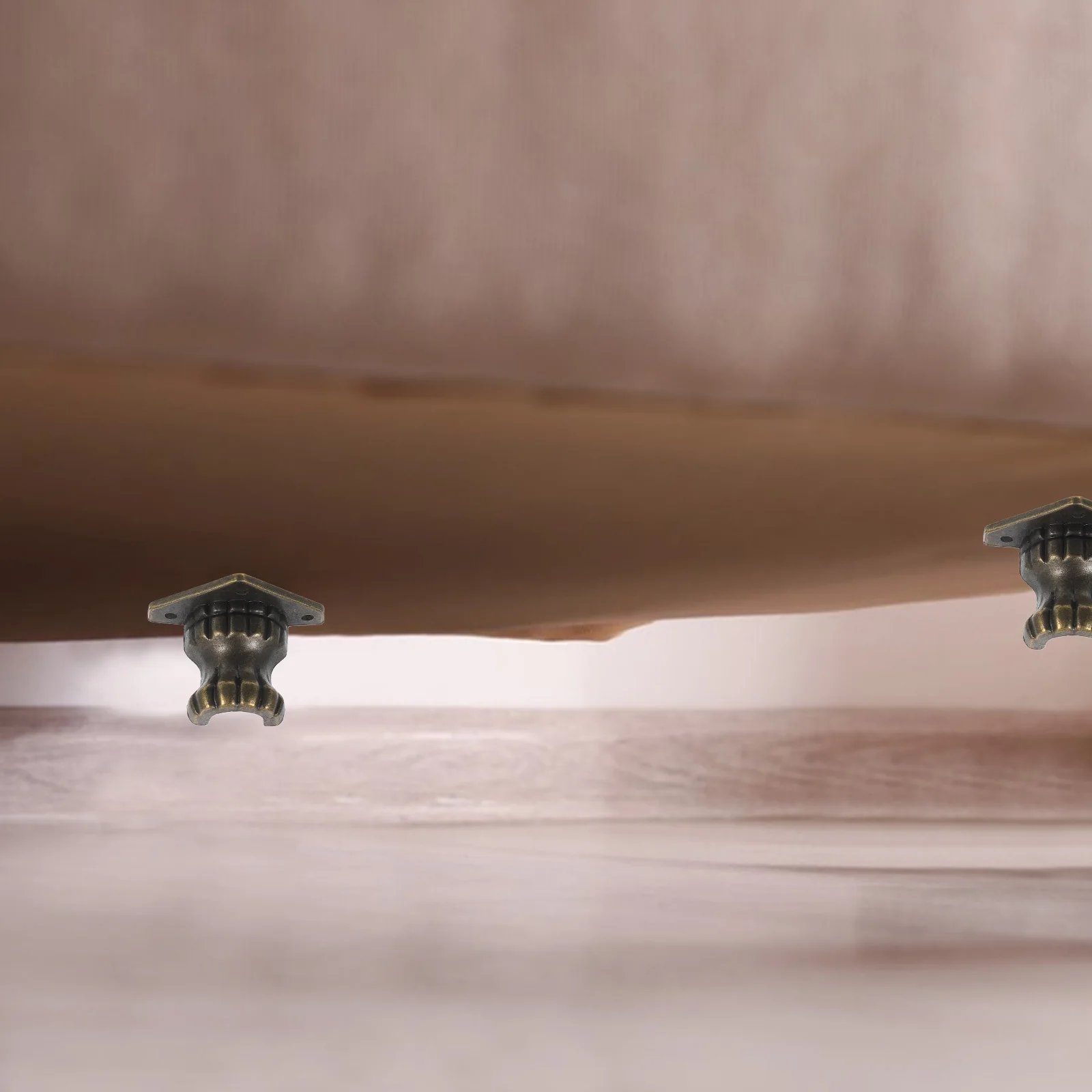 4 قطعة أرجل قطع الأثاث أقدام معدنية لخزانة طاولة القهوة واقيات زوايا سبائك الزيتون الأخضر الأجهزة أرجل الزخرفية