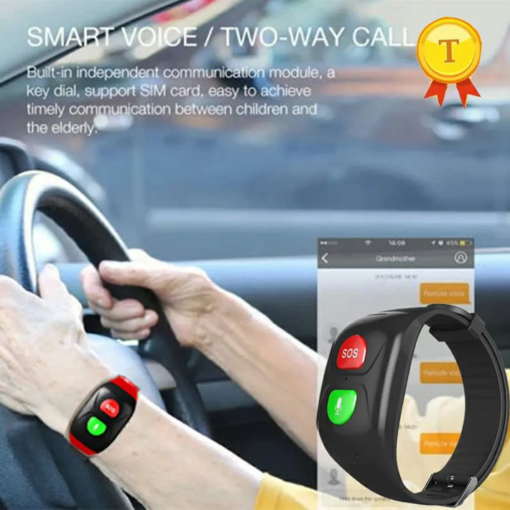 Jam tangan pintar pria tua dan tua, arloji gelang pintar 4G GPS + WIFI posisi berenang detak jantung SOS App, Monitor jarak jauh panggilan