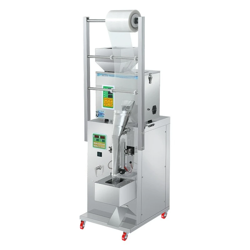 Fully automatic direct shock three-sided sealing packaging machine, powder granule, pingbean quantitative packaging machine