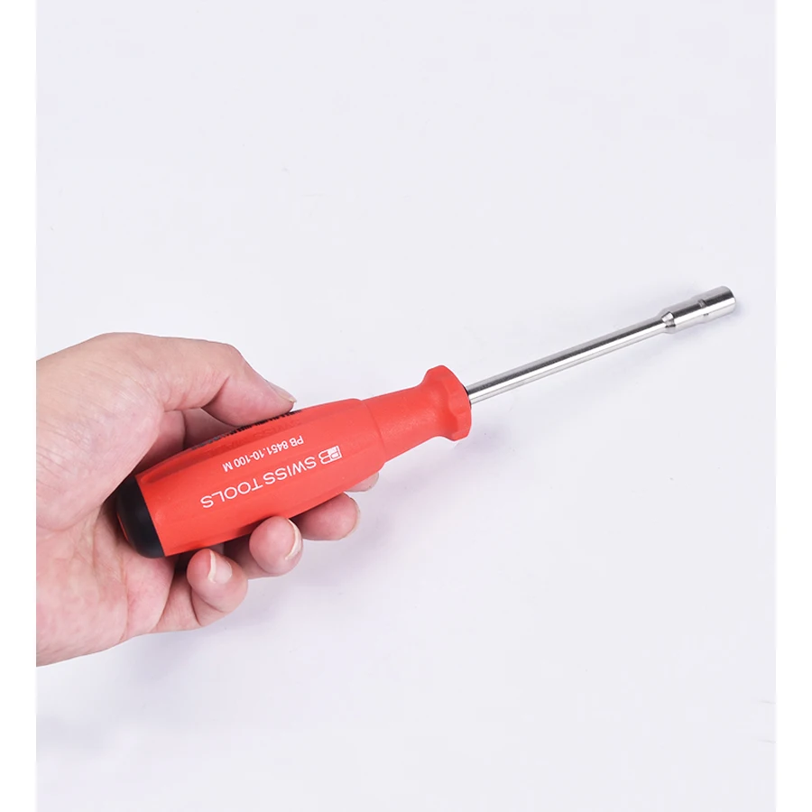 PB SWISS TOOLS 1/4''  antistatic screwdriver handle Swiss imported interchangeable bit socket multifunctional hand driver combi