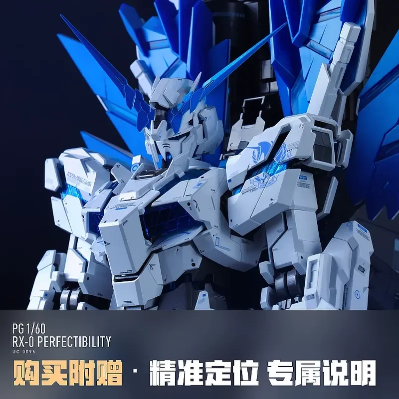 LNX Original 1/60 Scale Divine Perfect Model Kit High Precision Water Decals Numbered Manual Accessory Bag Detailed Plastic