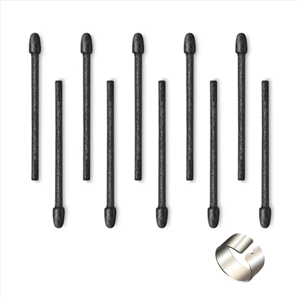 50PCS Marker Pen Tips for Remarkable 1/2 Stylus for Boox Pen2/Pen Plus Replacement Soft Nibs,Tips with Tool - view 6
