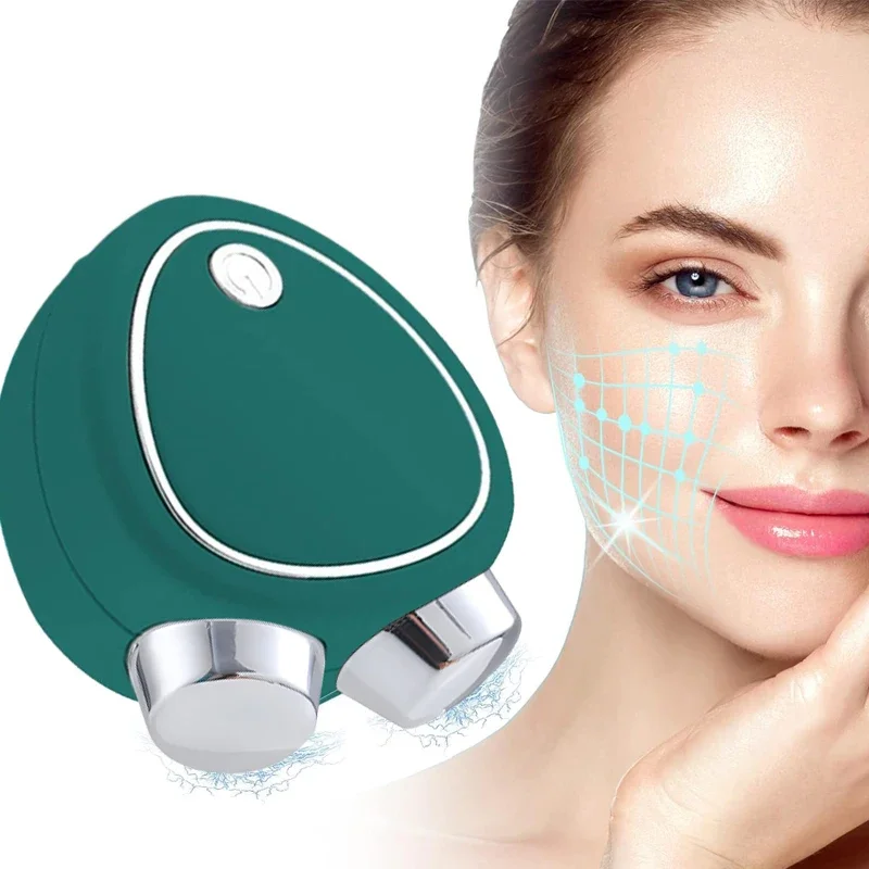 

Electric Facial Lifting Roller ems Microcurrent Massager Sonic Vibration Skin Tighten Massage Portable Beauty Care Devices