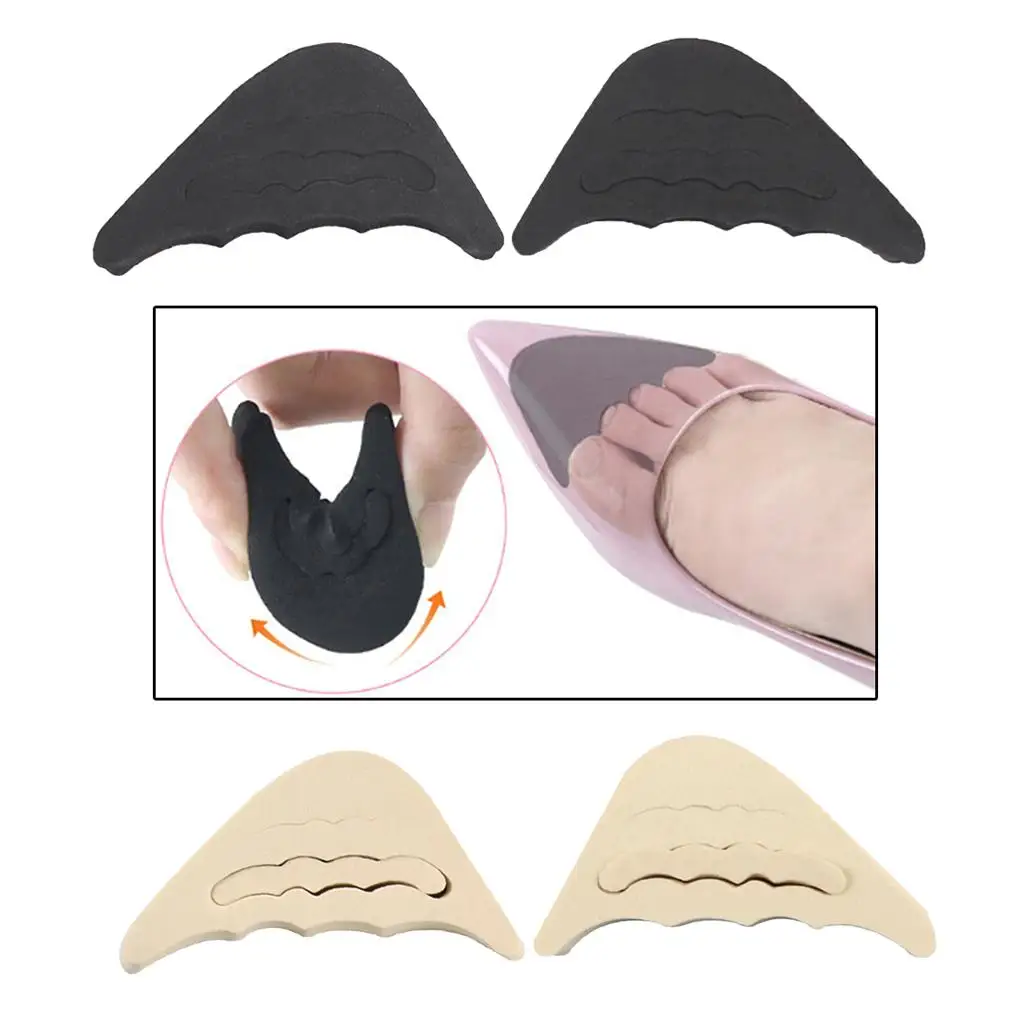 Women Forefoot Insert Pads Front Toe Filler Adjustable Inserts Cushion Toe Plug