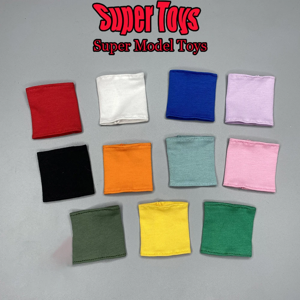 CROWDHTOYS 1/6 échelle soldat à la mode masque militaire couleur unie écharpe décontractée voleurs voleurs accessoire adapté 12 "Action Figure poupée