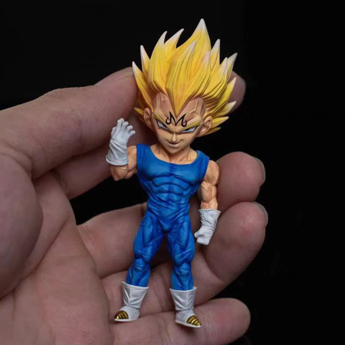 Dragon Ball Z 9cm Super Saiyan Prince Vegeta Figure Standing Posture Pvc Model Statue Doll Collection Decoration Toys Gift