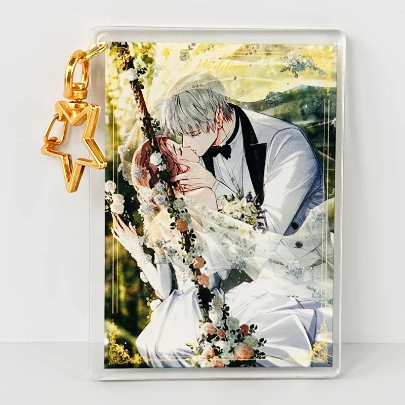 

Anime Light and Night Evan Charlie Jesse Sariel Osborn Cosplay Keychain Backpack Pendant Acrylic Standing sign Xmas Gift Brick