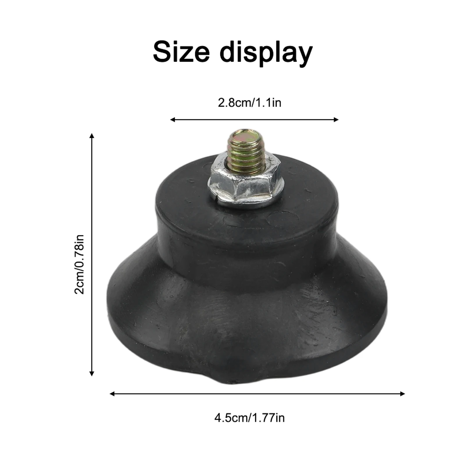 Practical Brand New Foot Pad Air Compressor 45*20mm 4Pcs/Set Accessories Components Replace   Practical Brand