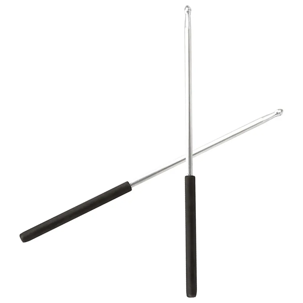

Drumsticks Silver Practice Sticks Lightweight Portable Percussion Instrument Accessories Percussion Drum Sticks Metal
