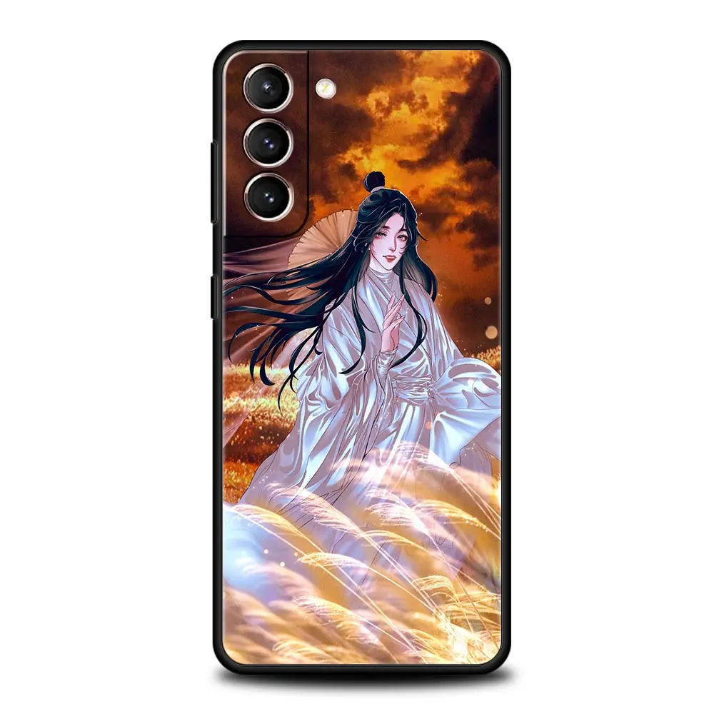 TGCF Heaven Official’s Blessing TPU Phone Case For Samsung Galaxy S24 S23 S22 5G S20 Ultra S21 FE S10 S9 Plus S10E S8 Lite Cover