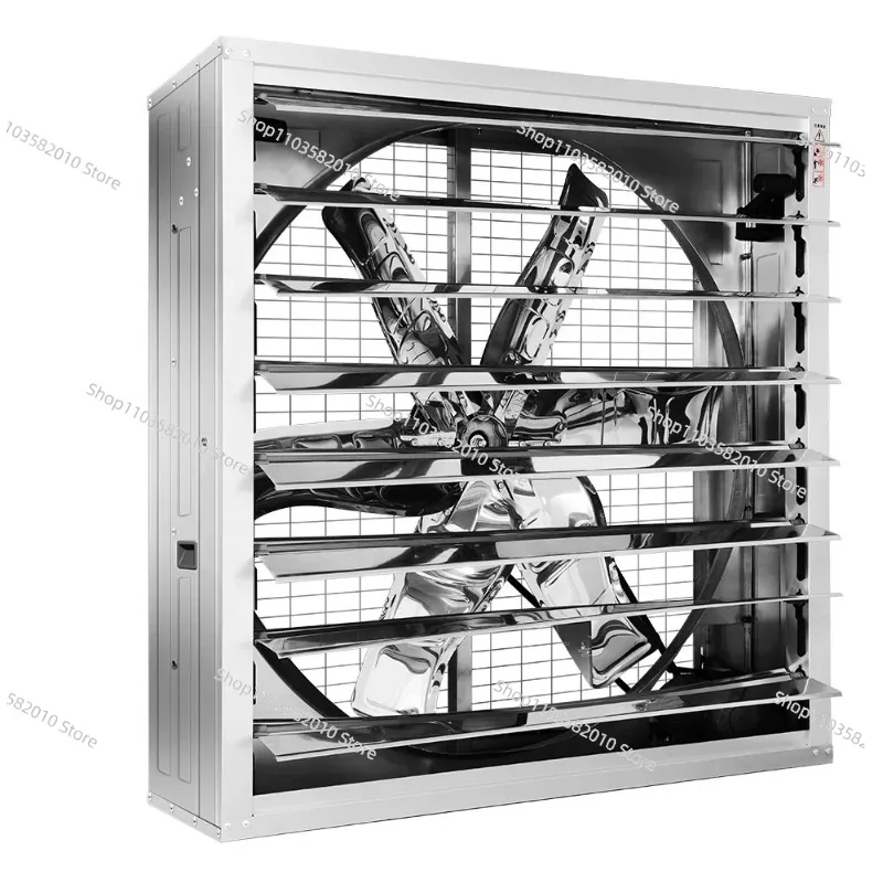 Negative Pressure MX-1530 Wall Exhaust Blower Fan, Industrial Ventilation for Manufacturing & Printing, OEM & ODM