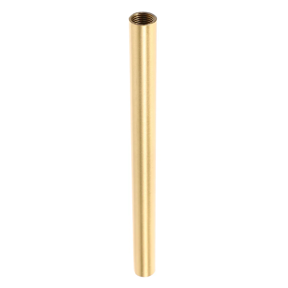 

1pcs M10 Threaded Copper Lamp Stem Extension Straight Tube For Diy Lighting Repair Replacement Downrod Wall Table Lamp Hardware