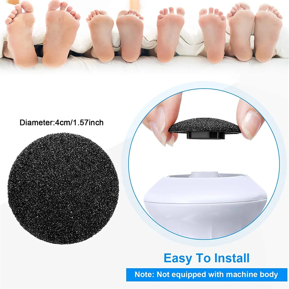 10 Stuks Regelmatige Grove Vervanging Voor Draagbare Elektrische Voet Grinder Voetvijl Callus Remover Elektrische Callus Remover Hard