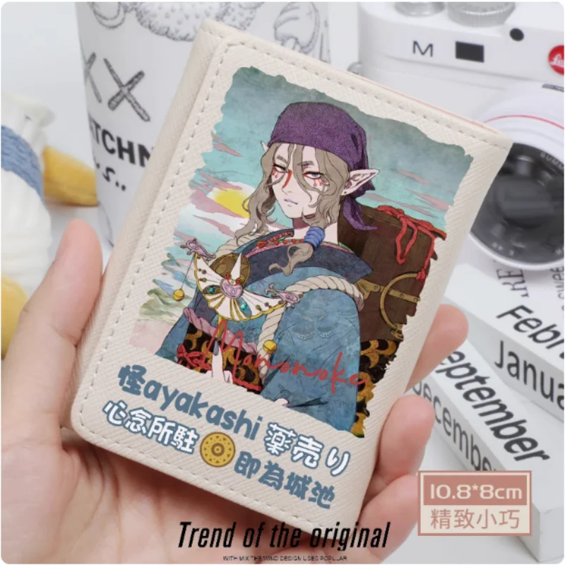 Anime Mononoke Fashion Wallet PU Purse Card Coin Hasp Money Bag Cosplay Gift B1820