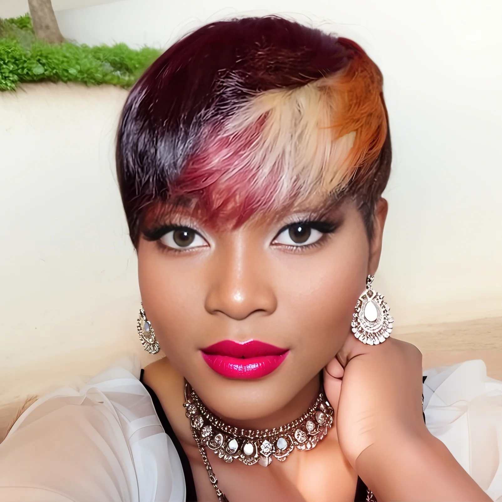 Short Pixie Cut Hum… - image