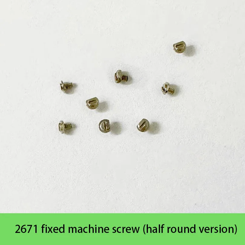 Eta2671ムーブメントマシン、ウォッチアクセサリー、スクリュー、ピース、フルキャップ、ラウンド、ハーフラウンド、2671