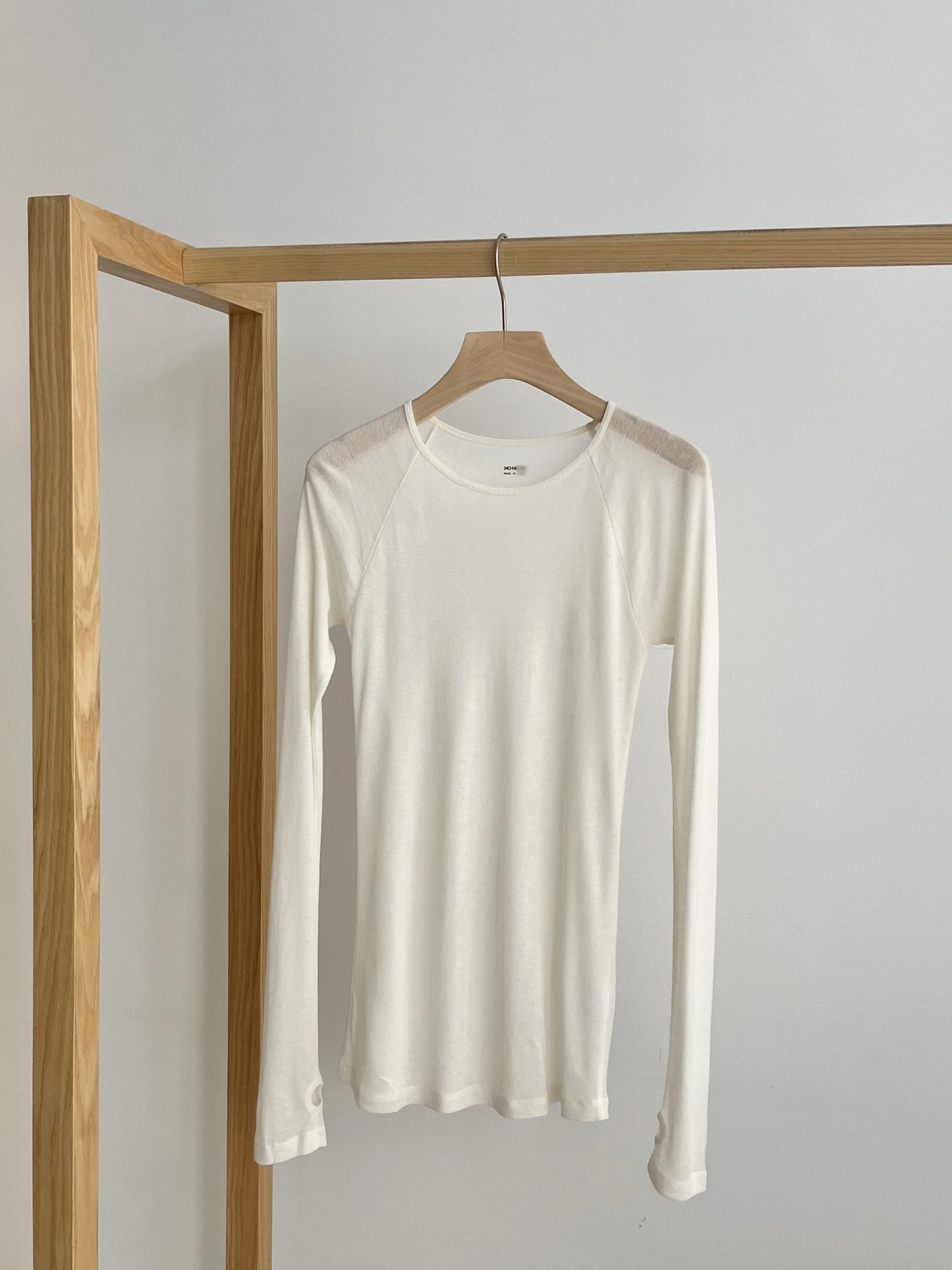 

Preon Work Autumn Winter Sle с поясом ort Sve Thin Transparent Long Sve Base Monoha Women's Commute Sle Slim Fit T-...