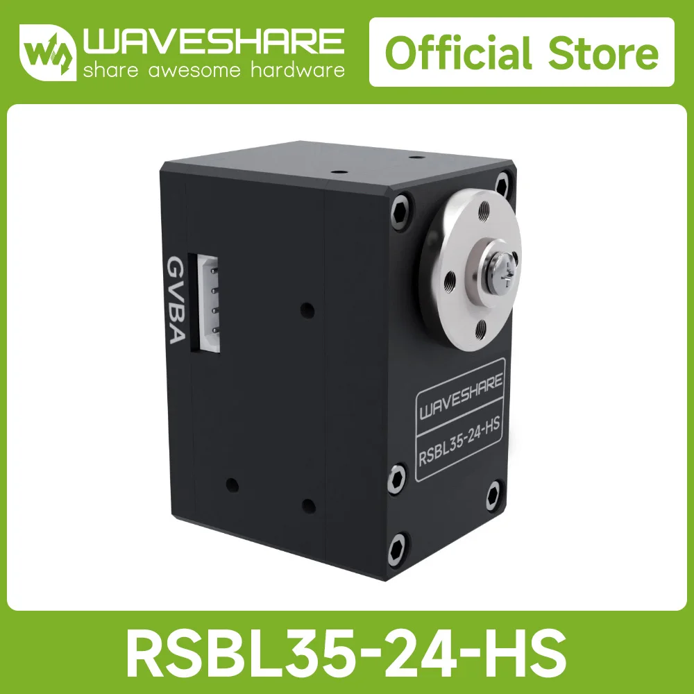 

Waveshare35KG.cm/45kg.cm RS485 Servo Motor, High Precision And Large Torque, With Programmable 360° Magnetic Encoder