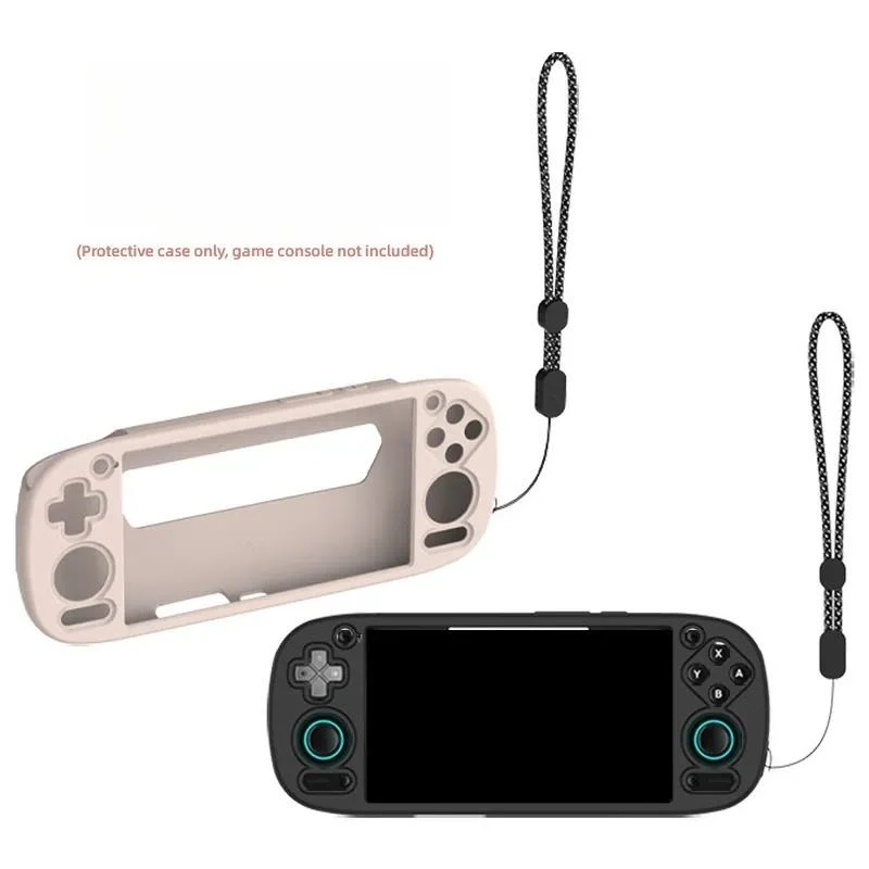 for Retroid Pocket 5 Silicone Protective Case Dust-proof Drop-proof Soft Cover for PR5 Game Handheld Console Accessories