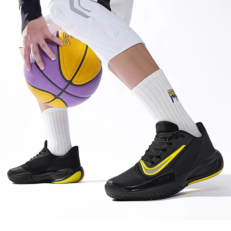 Back-to-school Student Low-top Basketball Shoes, Precision 7th Generation Basketball Shoes, Wear-resistant, Shock-absorbing Spor