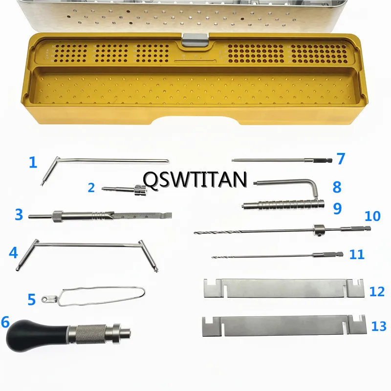 AO Locking Instrument Kleine Tier Orthopädische Instrumente Kit Veterinär Chirurgische Instrument