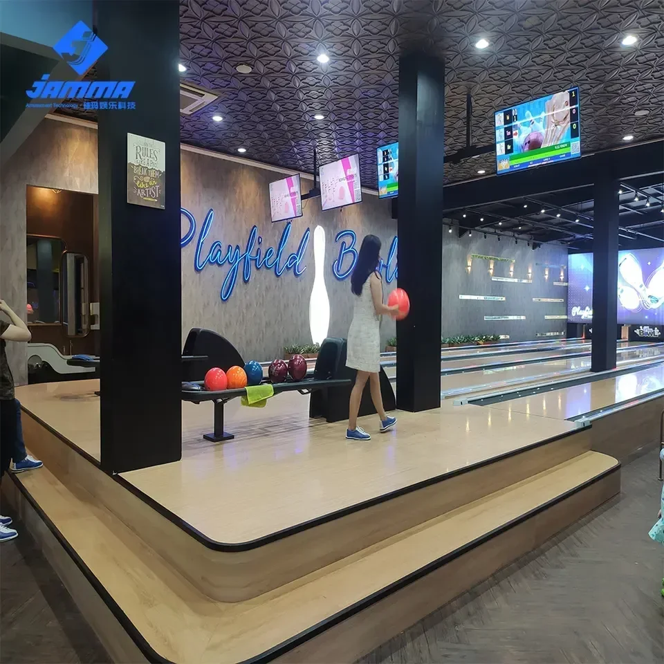 New bowling alley 6-8 bowling lanes equipment Adult Children bowling machine - view 6