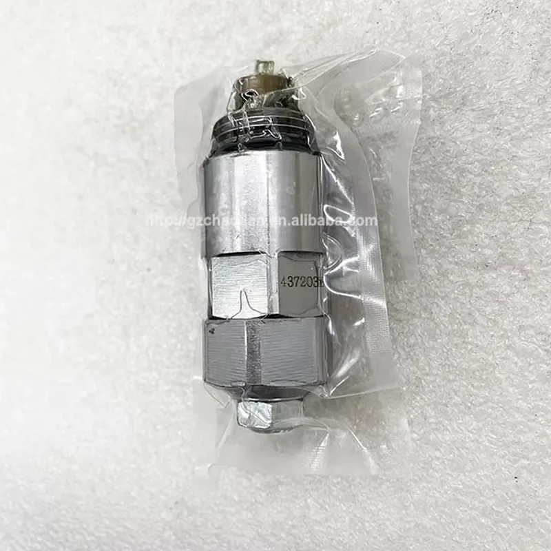 High Quality Excavator Relief Valve 4372038 437-2038 for Excavator EX200-5 EX200-5HG ZX200-E Relief Valve