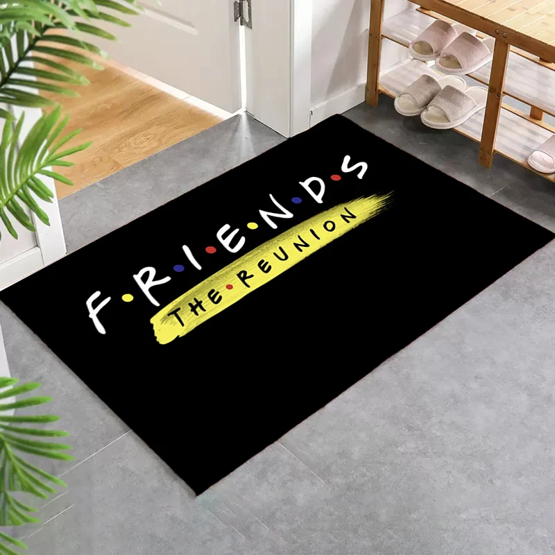 

Kids Carpet Friends TV Foot Mat Bathroom Floor Mats Carpet Living Room House Entrance Mat Home Decoration Rug Kitchen Bath Door