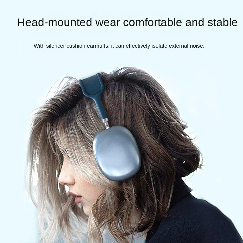 Bluetooth Headphone Head-Mounted Wireless Mobile Phone Computer Universal Headset Noise Reduction All-Inclusive Headset