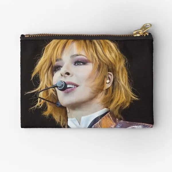 Mylene Farmer Nevermore Concert 2023  Zipper Pouches Pure Money Storage Bag Pocket Panties Packaging Underwear Women Cosmetic