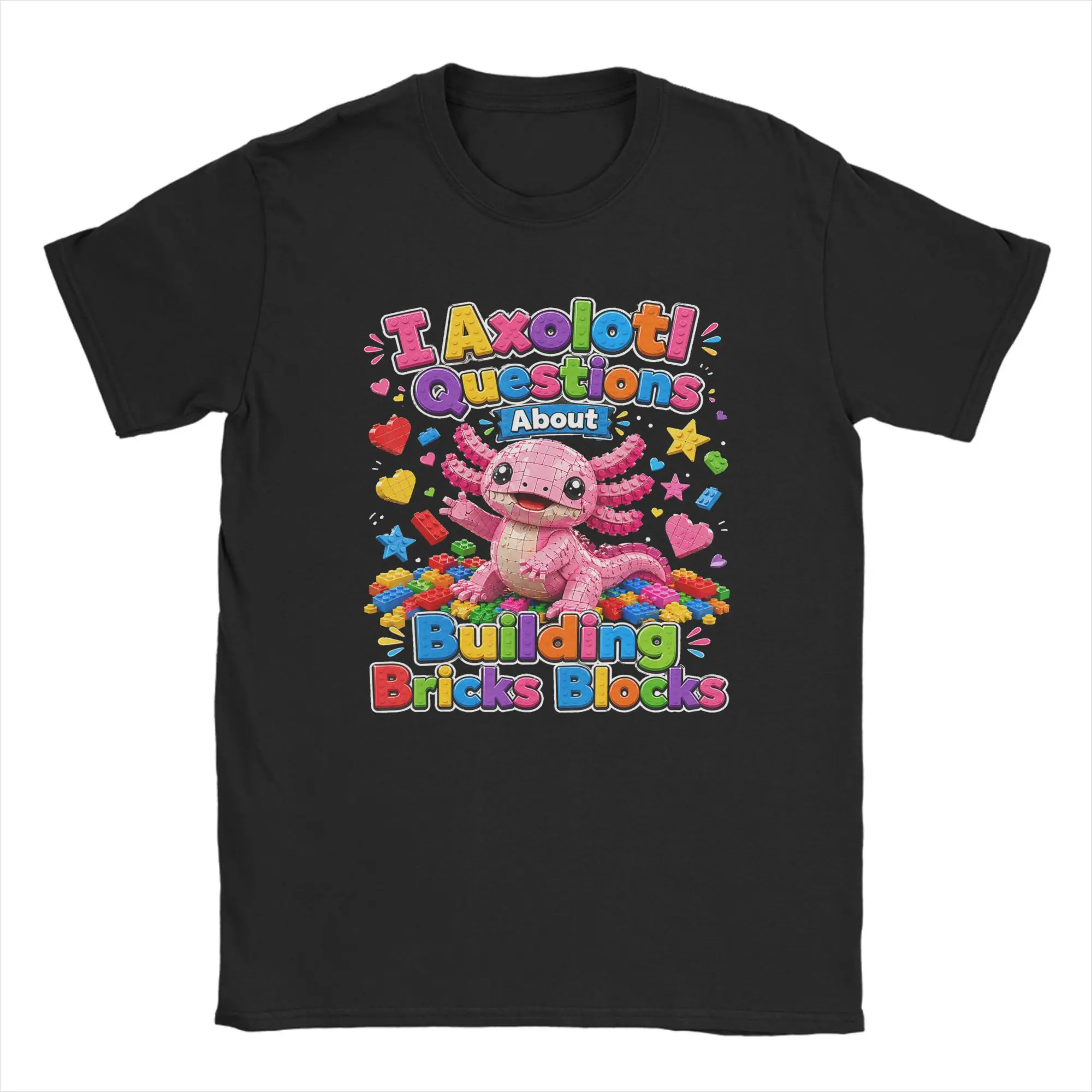 Men Brick Master Builder Block Building Bricks T-Shirts Tops Summer Awesome Short Sleeve T-Shirt O Neck Tee Shirt Big Size 6XL