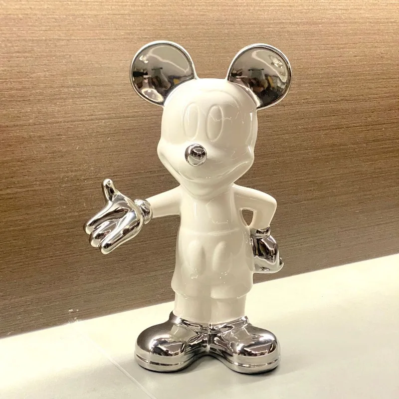 Nueva animación de dibujos animados bienvenida Mickey muebles para el hogar hall de entrada sala de estar dormitorio gabinete de vino alcancía regalo al por mayor