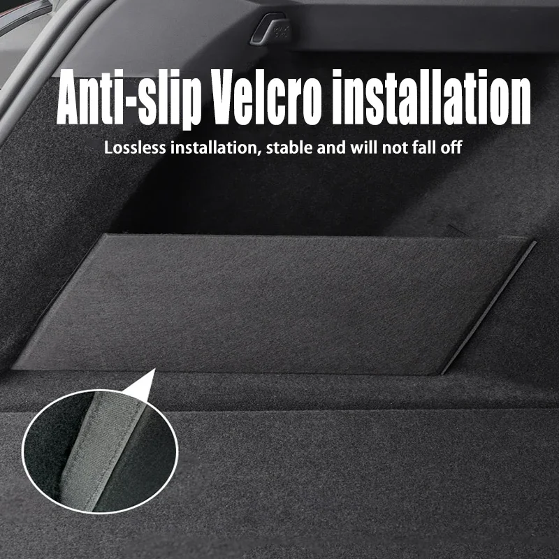 

For Toyota bZ5 Toyota bZ3C 2025~2026 EA11 Car Organizer Trunk Side Partition Trunk Interior Storage Box Parts