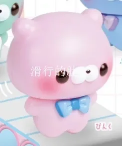 Oryginalna kapsułka Yell Gashapon Zabawka Anime Śliczne stojące zwierzę Obudowa Niedźwiedź Wydra Figurka Miniaturowy model montażu Prezent