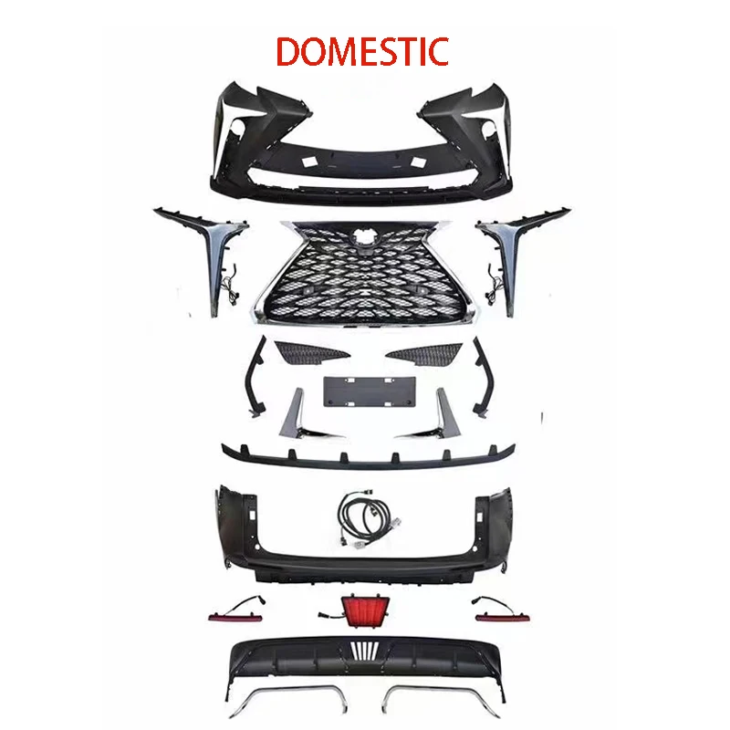 Front Bumper Body Kit Tuning Parts Design For Toyota Sienna Body Kit 2022