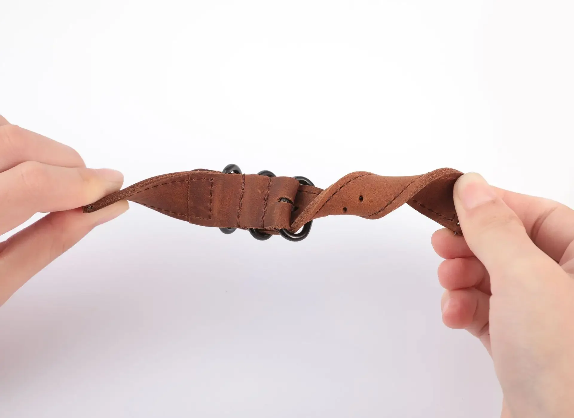 Cinturino in pelle Crazy Horse per Samsung Galaxy Watch 7/6/5/4/FE Bracciale vintage per Huawei watch GT 5-4-3-pro18mm 20mm 22mm cinturini