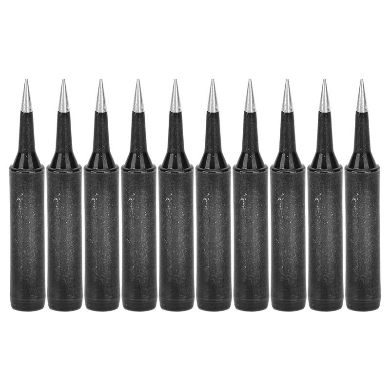 10Pcs 900M-T-I Series Soldering Iron Tips Soldering Bits Welding Industrial More Tool For 900M‑ESD 907 907‑ESD 933