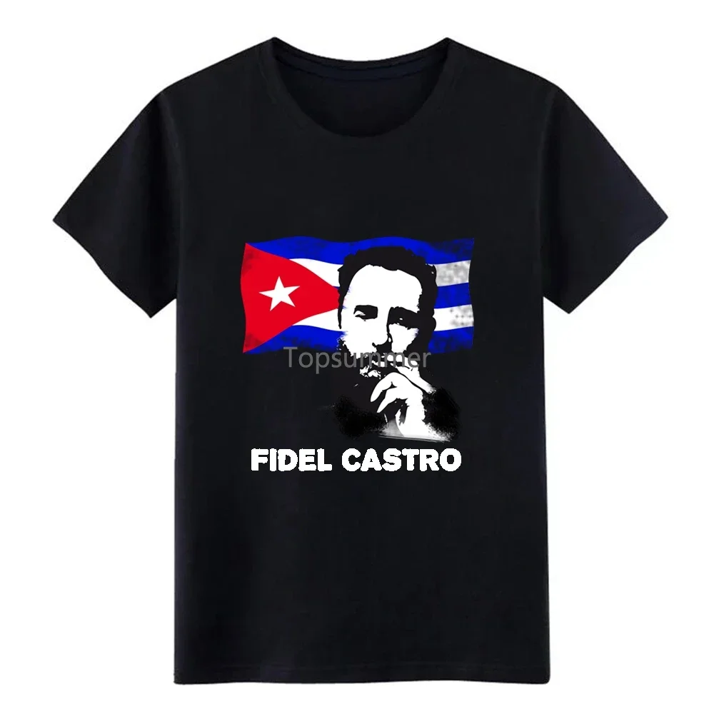 Fidel Castro Dead Revolution Cuba T Shirt Character Cotton S-Xxxl Natural Sunlight Authentic Summer Kawaii Shirt