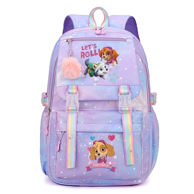 Paw Patrol Cartoon Large capacity Waterproof Backpack for School Kawaii Anime cosplay bag Travel Bag School Student Girl Gift