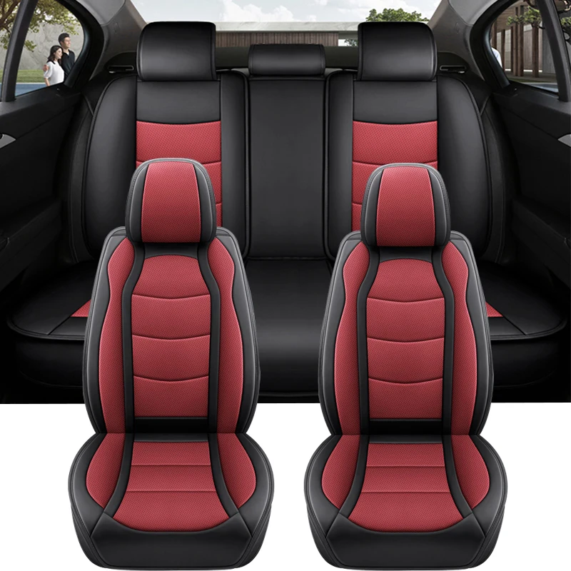

Универсальные чехлы на автомобильные сиденья для Geely Atlas Pro Monjaro Starray Coolray Okavango Geometry C E G M6 G6, аксессуары для салона автомобиля