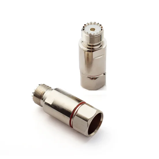 

5 шт. PL259 UHF Female или 50-12 1/2 "гофрированные линии для соединительных адаптеров
