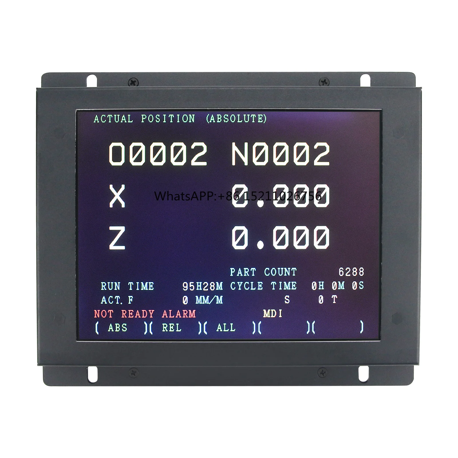 

Industrial LCD Display Monitor for Replacing FANUC 9" Old CRT A61L-0001-0093 D9MM-11A MDT947B-2B