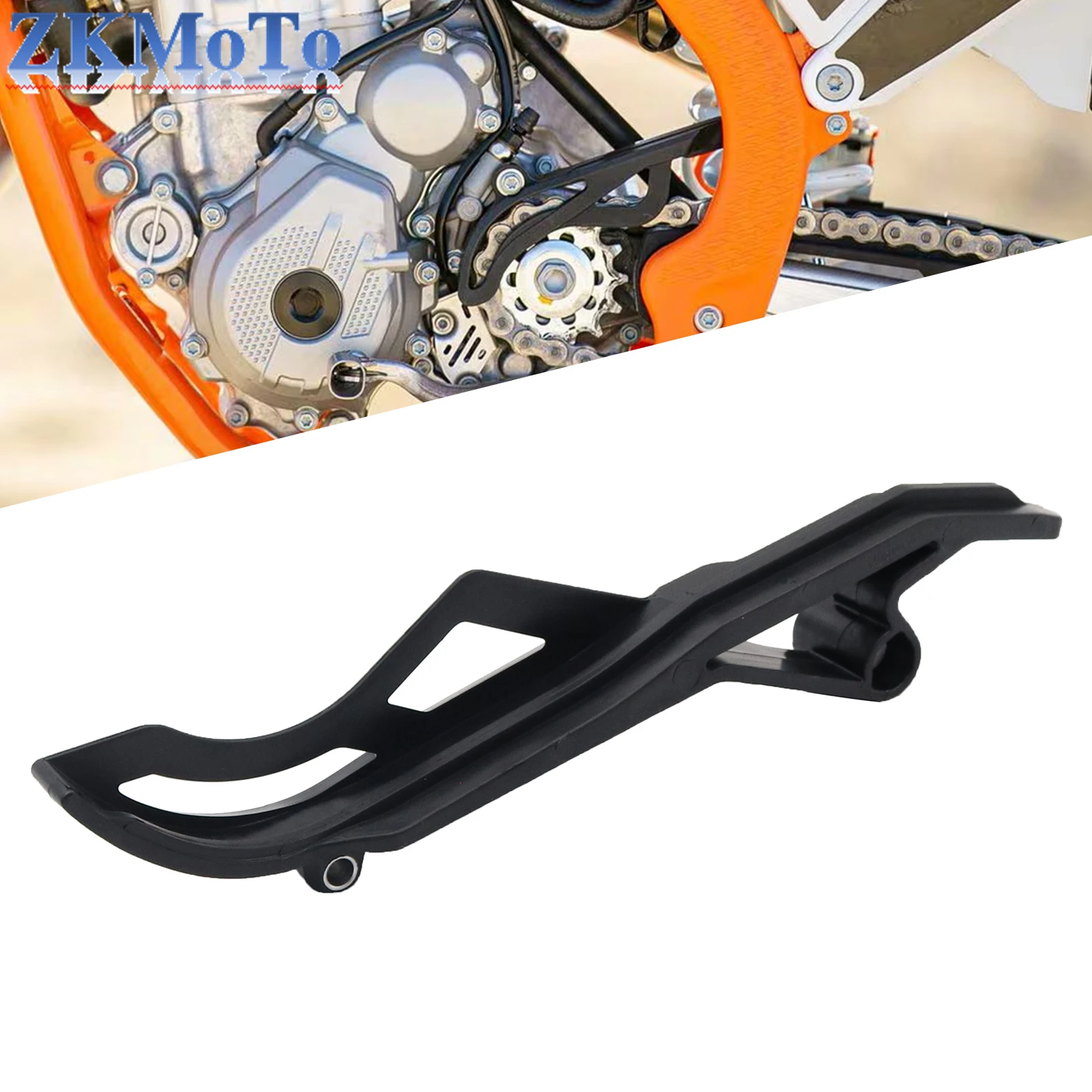 Motorcycle Front Pinion Protective Cover Chain Rail Slider For KTM SXF XCF XCFW EXCF 250 350 450 For HUSQVARNA FC FE FX 2016-23