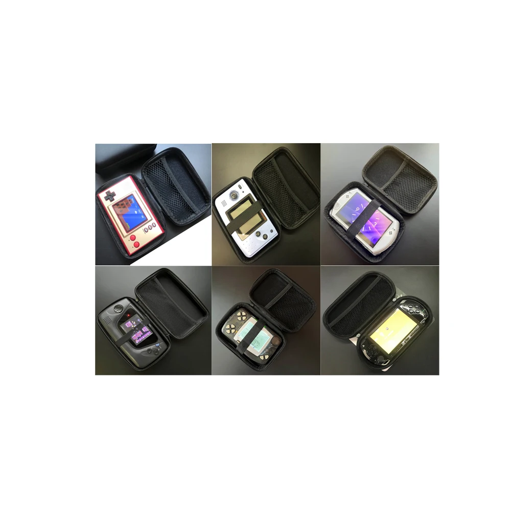 EVA tas sarung keras, tas pelindung konsol game untuk game & jam tangan/NGPC/WS/perlengkapan game/psp/psp go Carry Bag