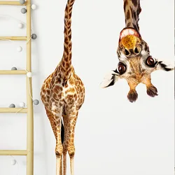Giraffe Wall Stickers for Children's Room, Bedroom Porch, Home Decoration