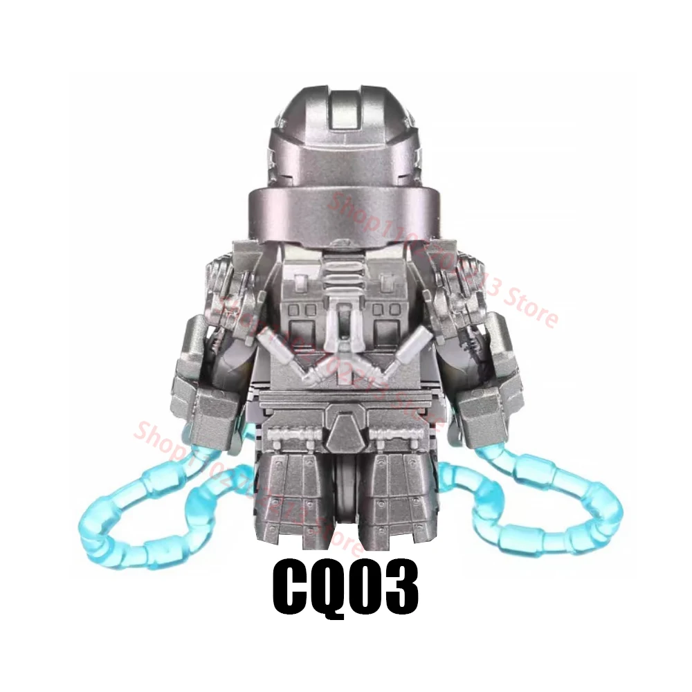 ABS Plastic Mini Assembled Building Blocks Action Figures Educational Toys For Children CQ01A CQ02 CQ03