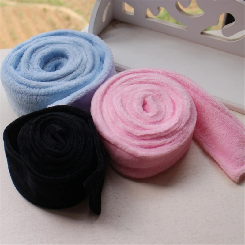 Luxurious Plush Bathrobe Belt 170/210cm Long and Comfortable Robe Belt Waist Tie for Sleepwear Rope Waist Band All Age