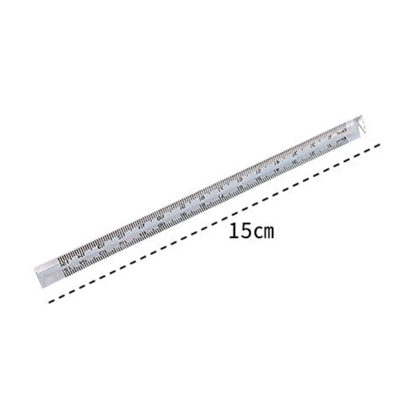DONG Drafting Tools Measuring Tools Students Stationery Clear Triangles Rulers