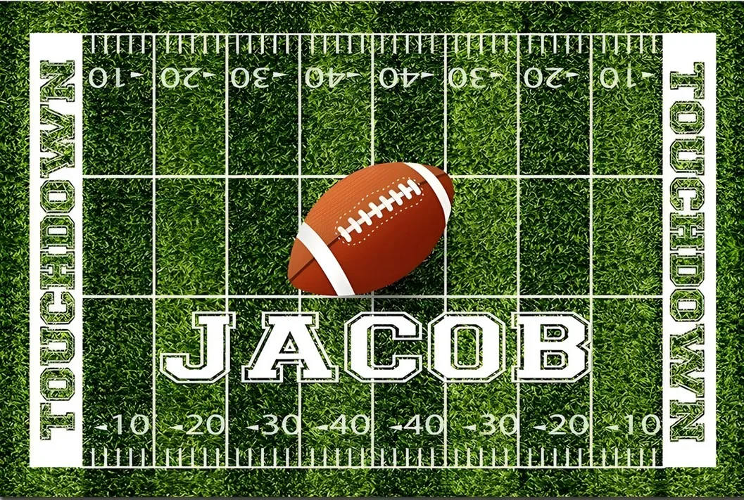 Тематические фоны для американского футбола на заказ, высококачественные фоны для фотостудии с компьютерной печатью на день рождения